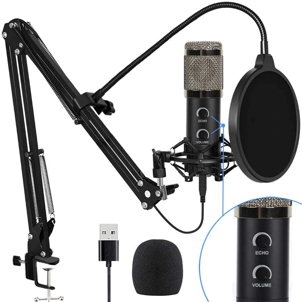 Upgraded USB Condenser Microphone