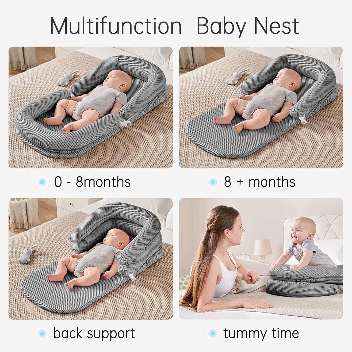 Portable Baby Nest Newborn Lounger