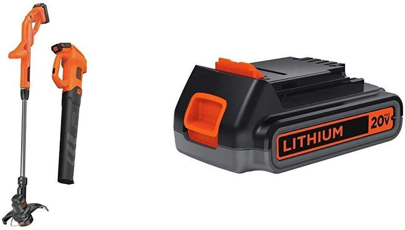 Leaf Blower and String Trimmer Combo Kit
