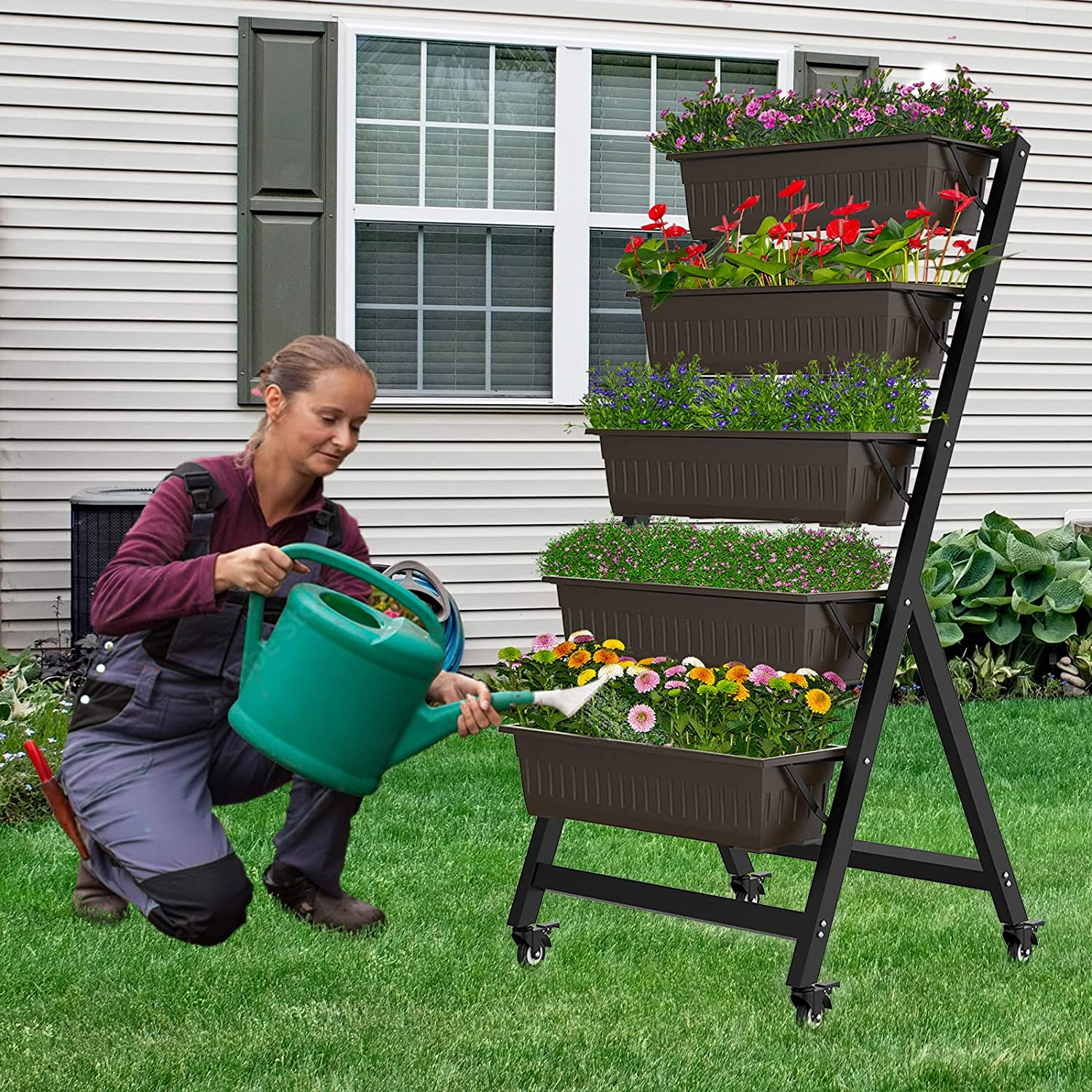 Vertical Elevated Garden Bed