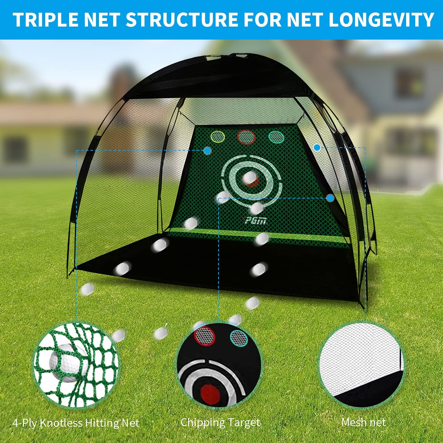 Golf Practice Net Training Aids
