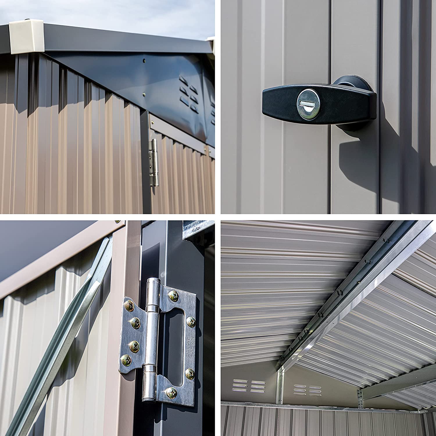 Outdoor Steel Storage Metal Shed
