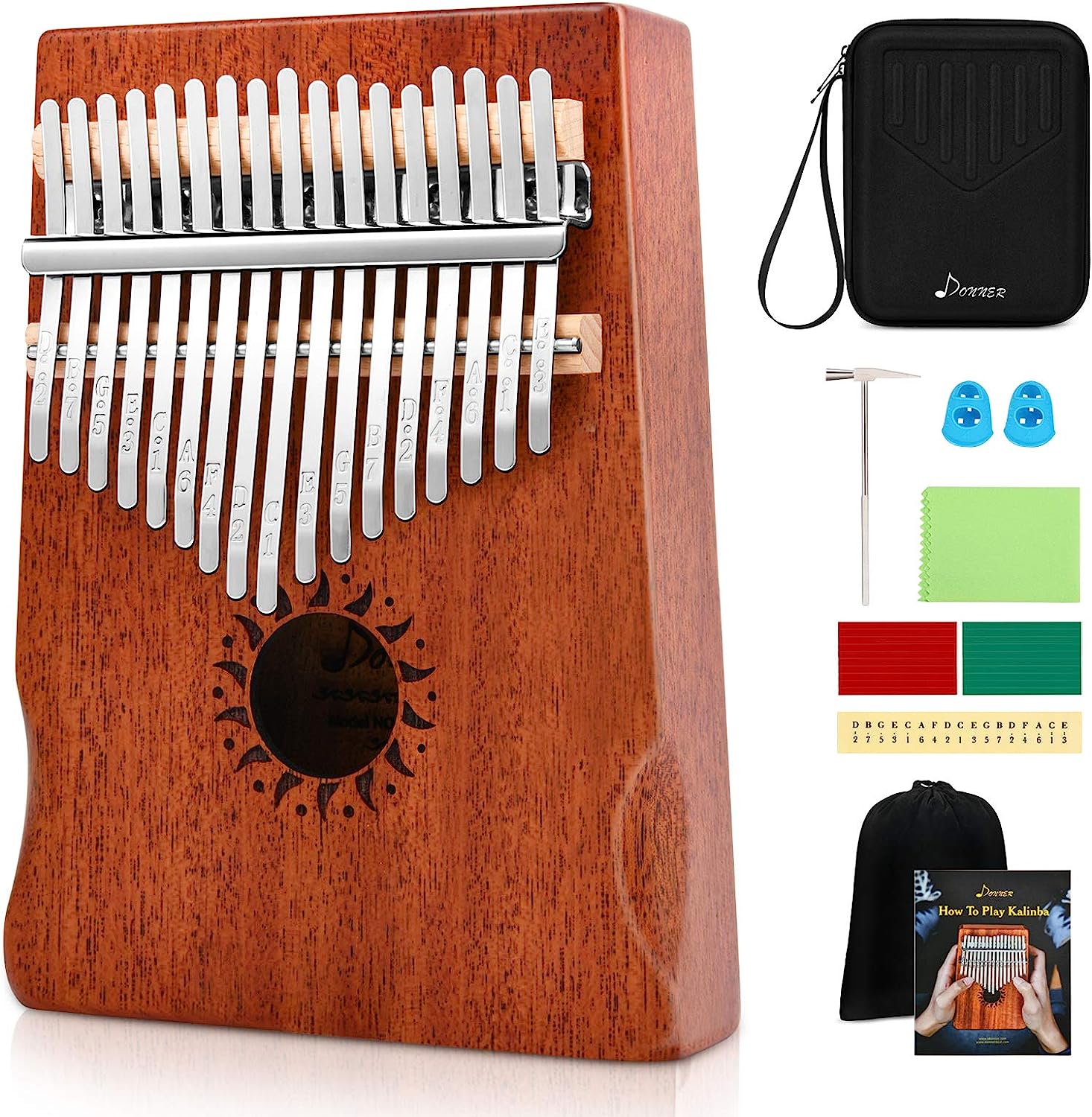 Portable Finger Piano Mbira Sanza