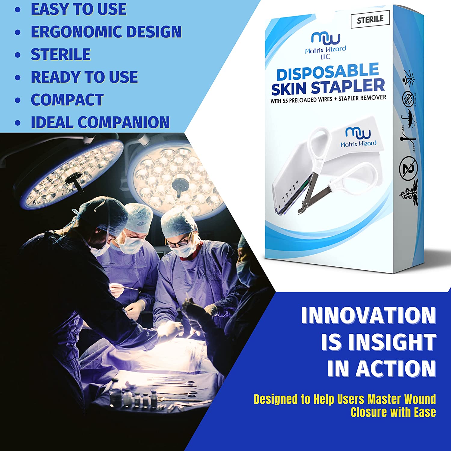 Disposable Skin Stapler