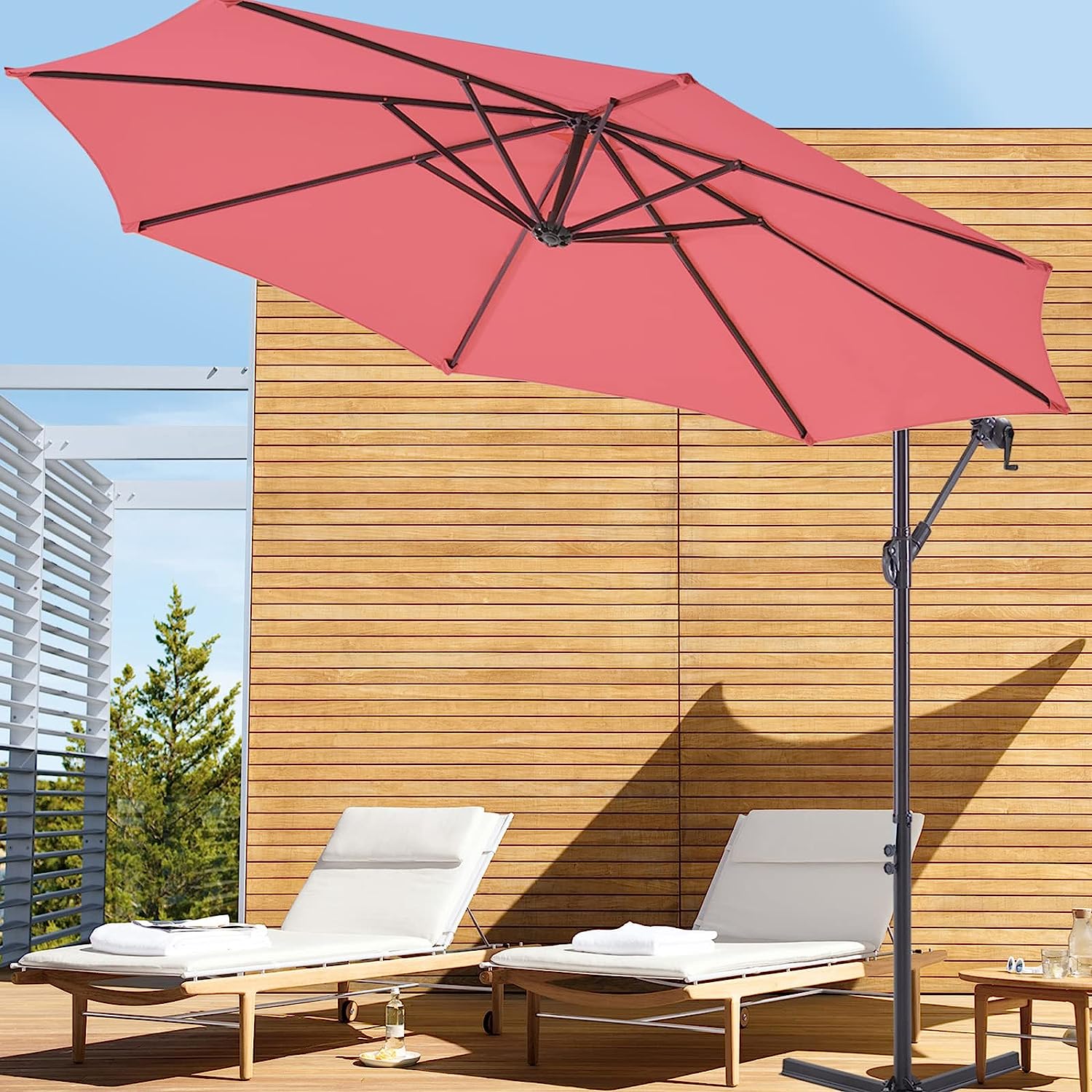Outdoor Cantilever Umbrella Offset