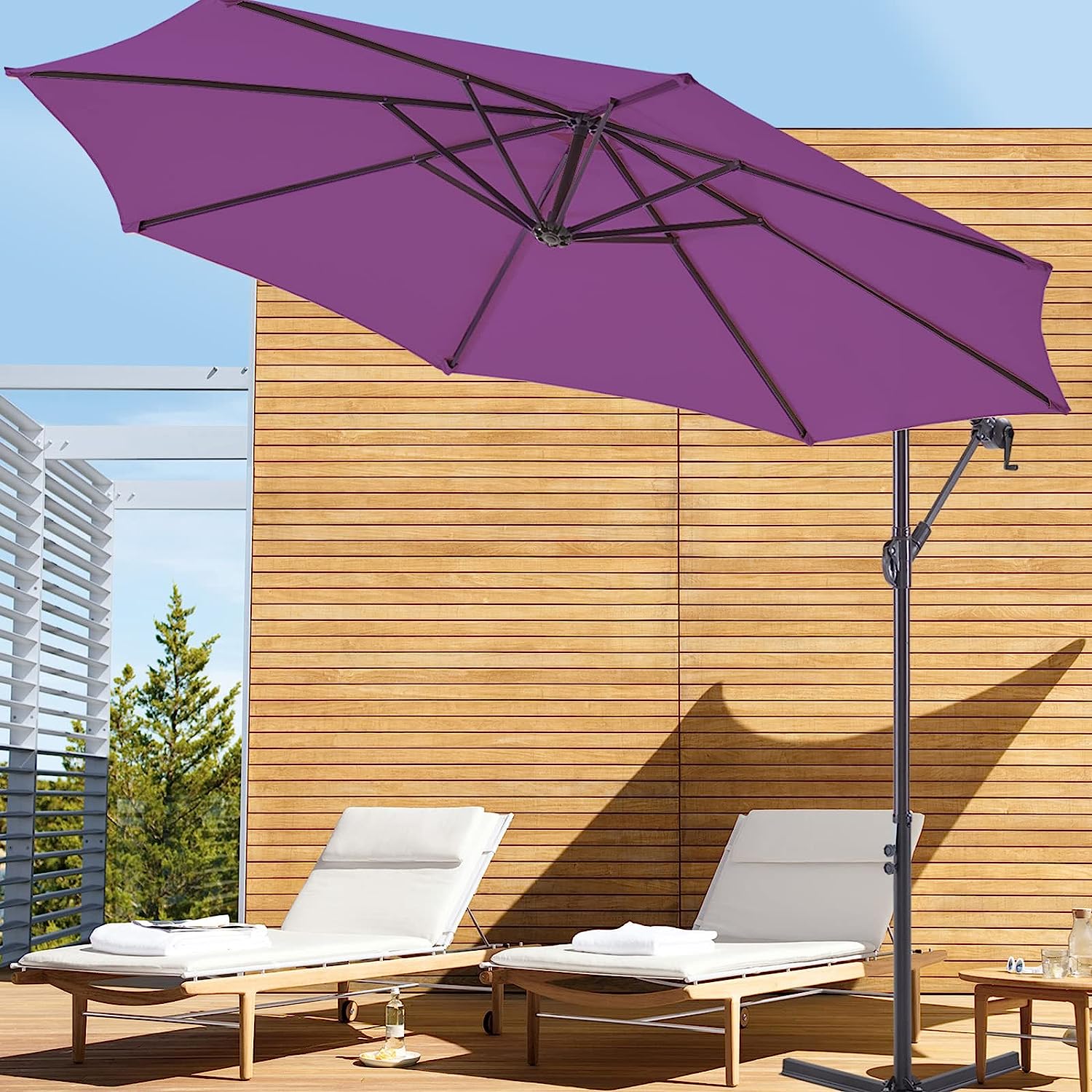 Outdoor Cantilever Umbrella Offset