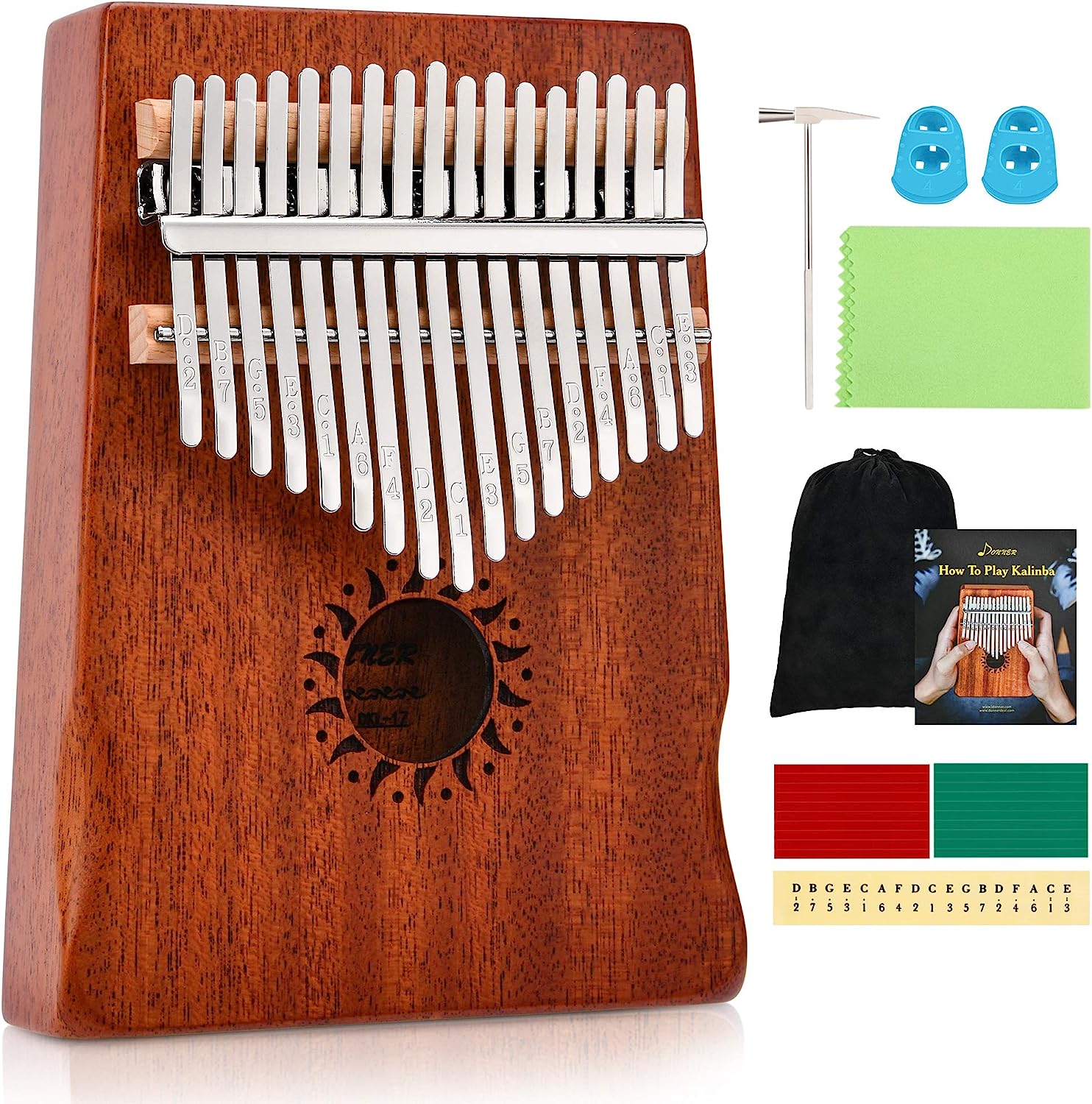 Portable Finger Piano Mbira Sanza