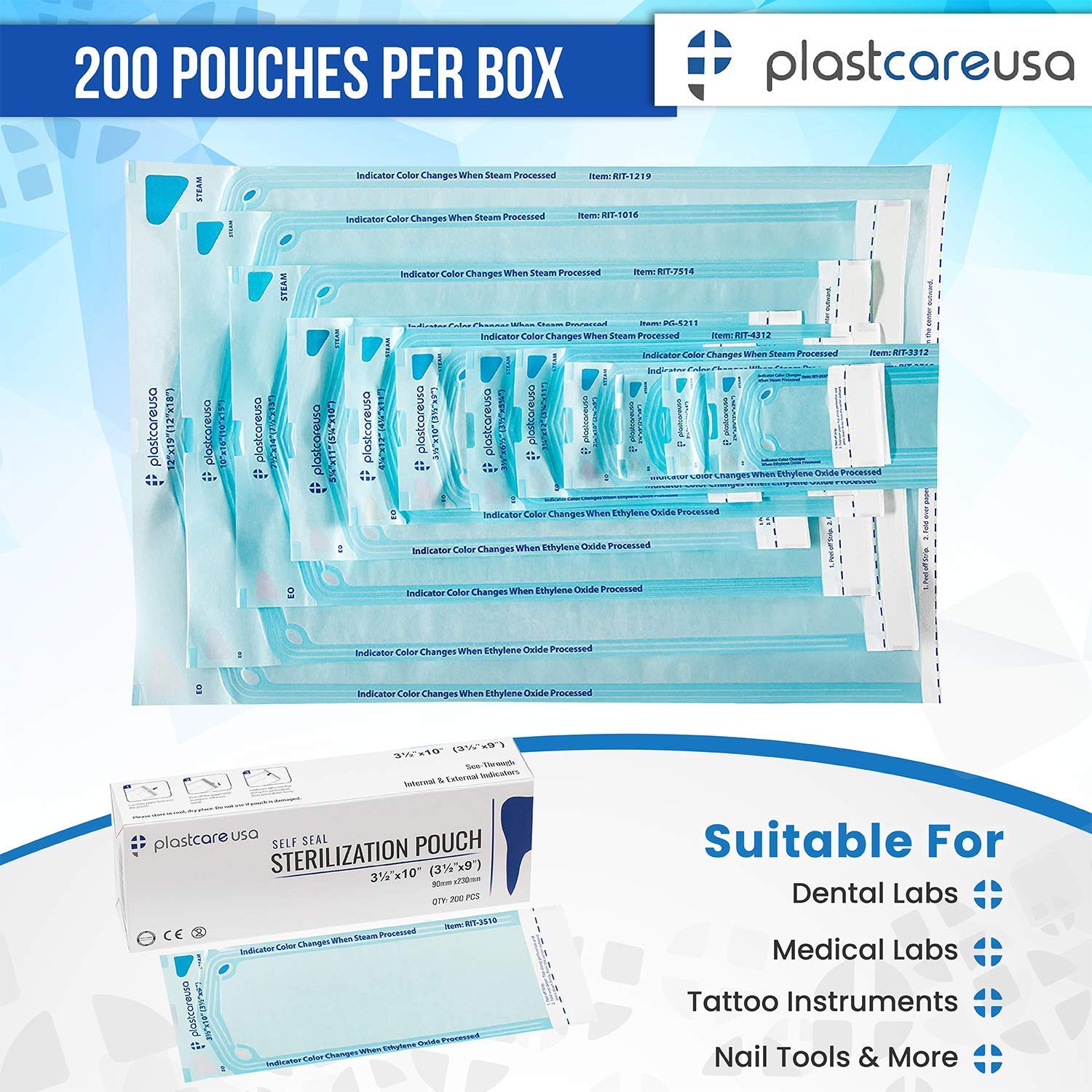 Sterilizer Autoclave Bags