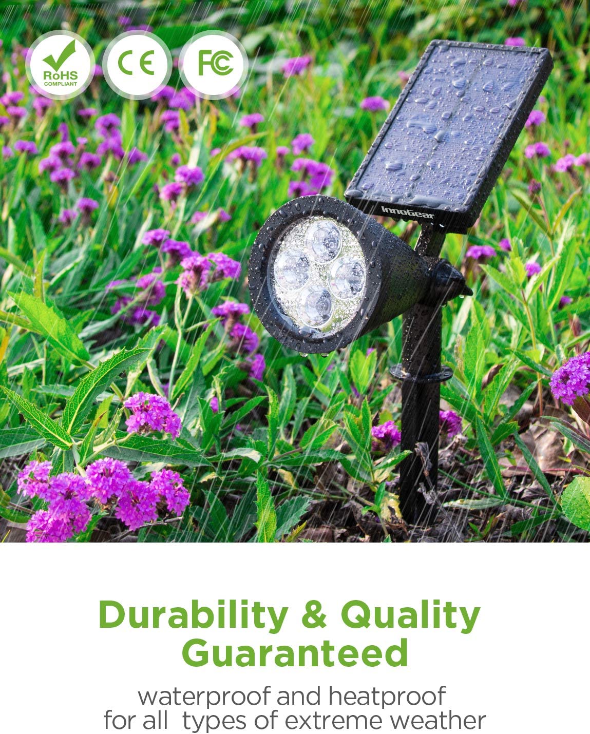 Outdoor Waterproof Solar Spot Lights