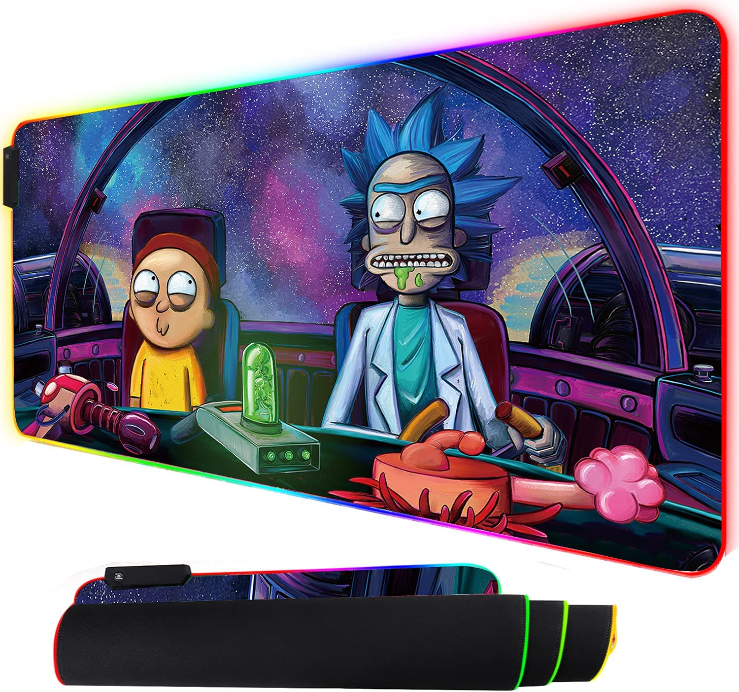LED Light Gaming Mouse Pad