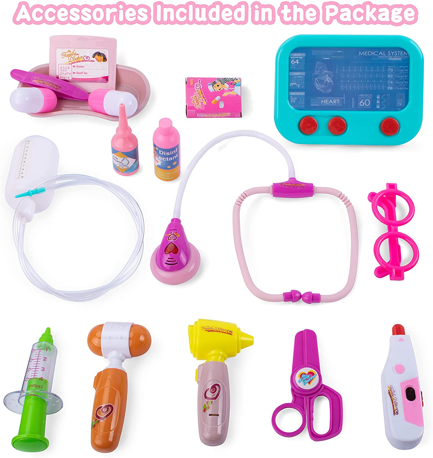 Medical Play Set Realistic