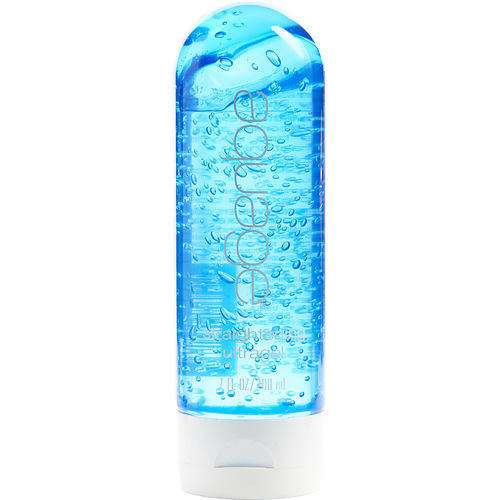 A bottle of AQUAGE by Aquage STRAIGHTENING ULTRAGEL FOR CURLY AND UNRULY HAIR 7 OZ on a white background.