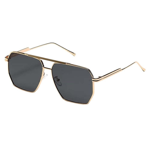 A pair of Goldie sunglasses with brown lenses.