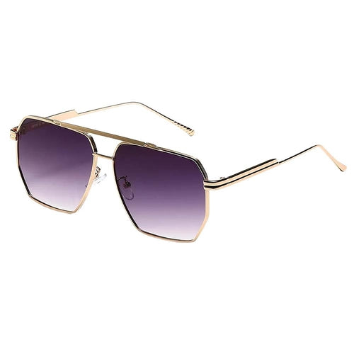 A pair of Goldie sunglasses with brown lenses.