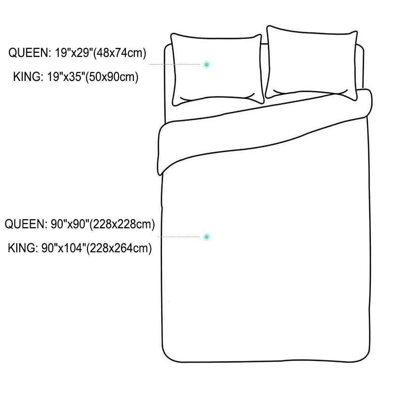 3D Printed Country Flag Design Bedding Duvet Cover and Pillowcase_1