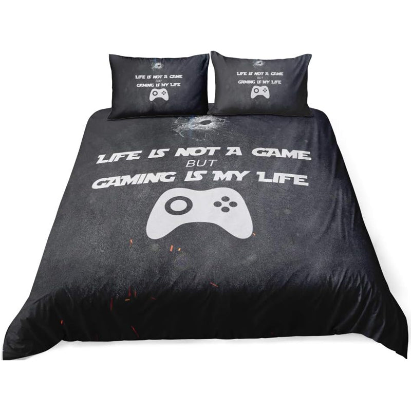 3D Printed Gamepad Design Bedding Set Duvet Cover and Pillowcases_0