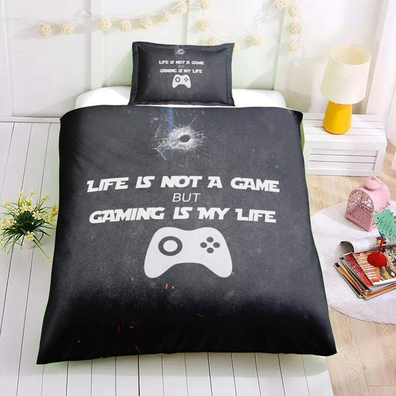 3D Printed Gamepad Design Bedding Set Duvet Cover and Pillowcases_3