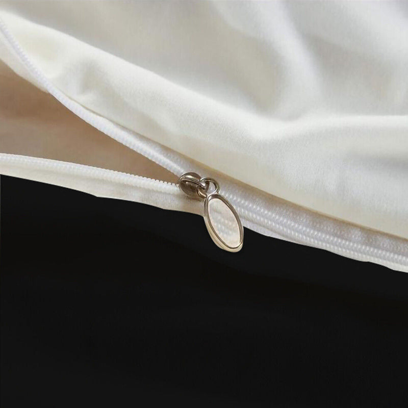 3D Printed Green Cat Design Bedding Set Duvet Cover and Pillowcases_5