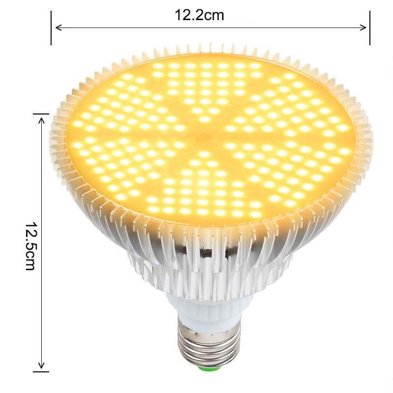 120W E27 Warm Full Spectrum LED Grow Light Bulb for Indoor Plant System_1