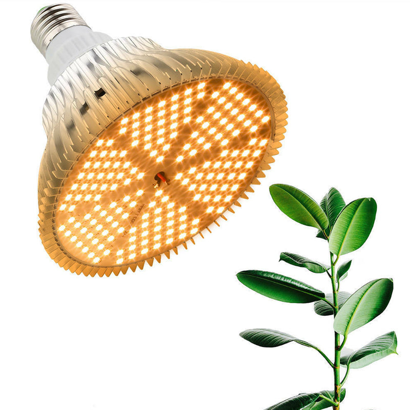 120W E27 Warm Full Spectrum LED Grow Light Bulb for Indoor Plant System_5