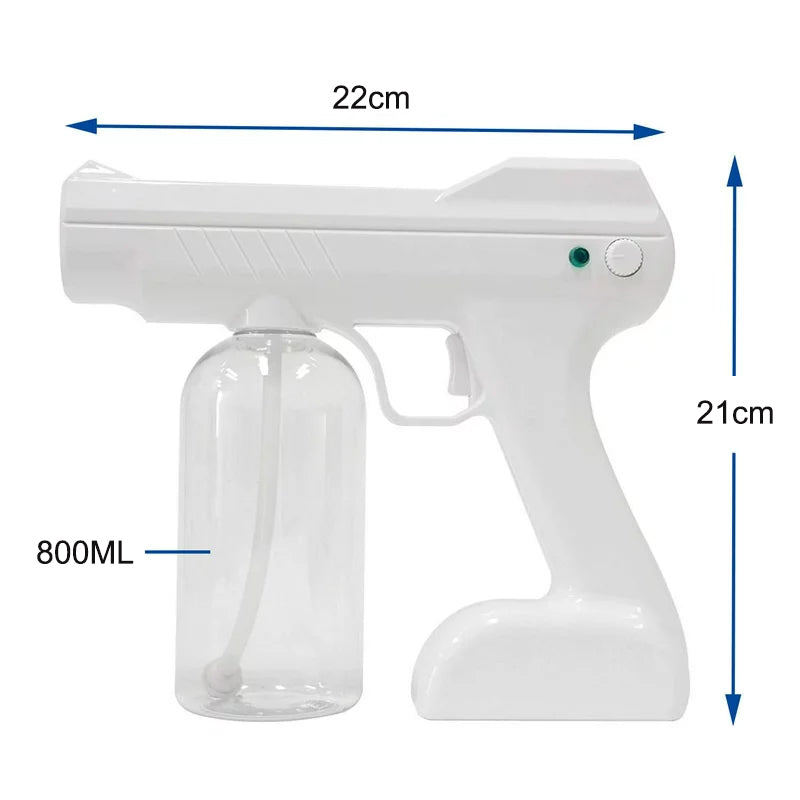 800ML Portable Blue Light Nano Steam Spray Gun Sprayer Machine Large Capacity_9