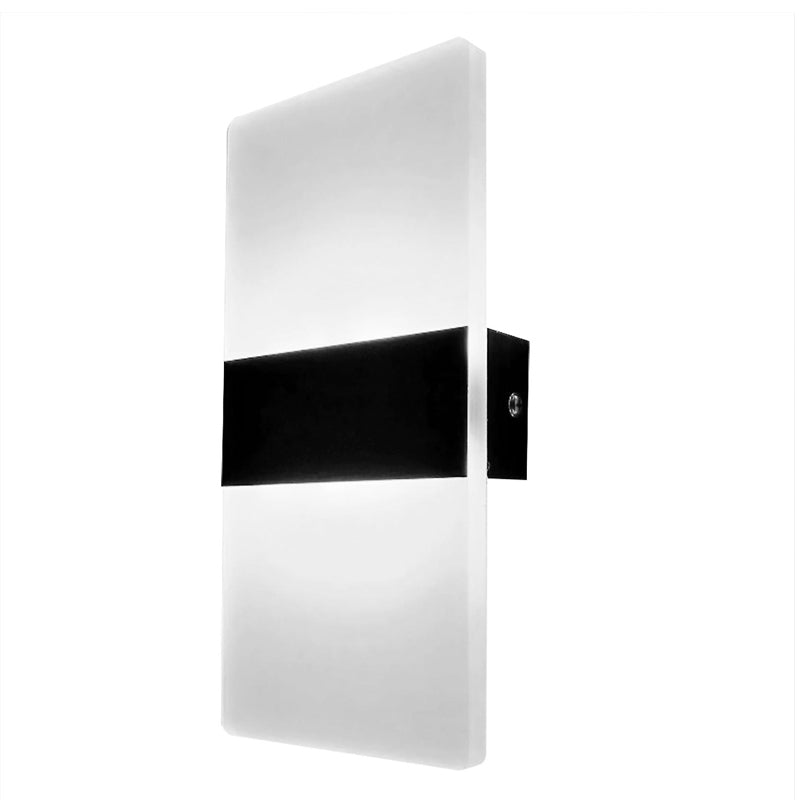 Modern LED Wall Lighting Up Down Cube Bedroom Sconce Lamp Fixture Indoor Outdoor_2