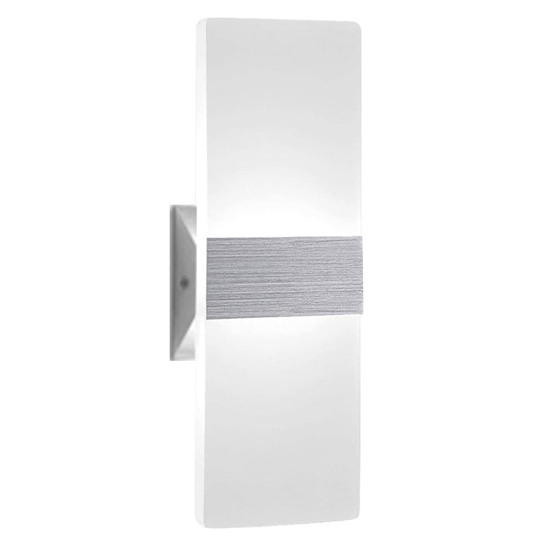 Modern LED Wall Lighting Up Down Cube Bedroom Sconce Lamp Fixture Indoor Outdoor_4