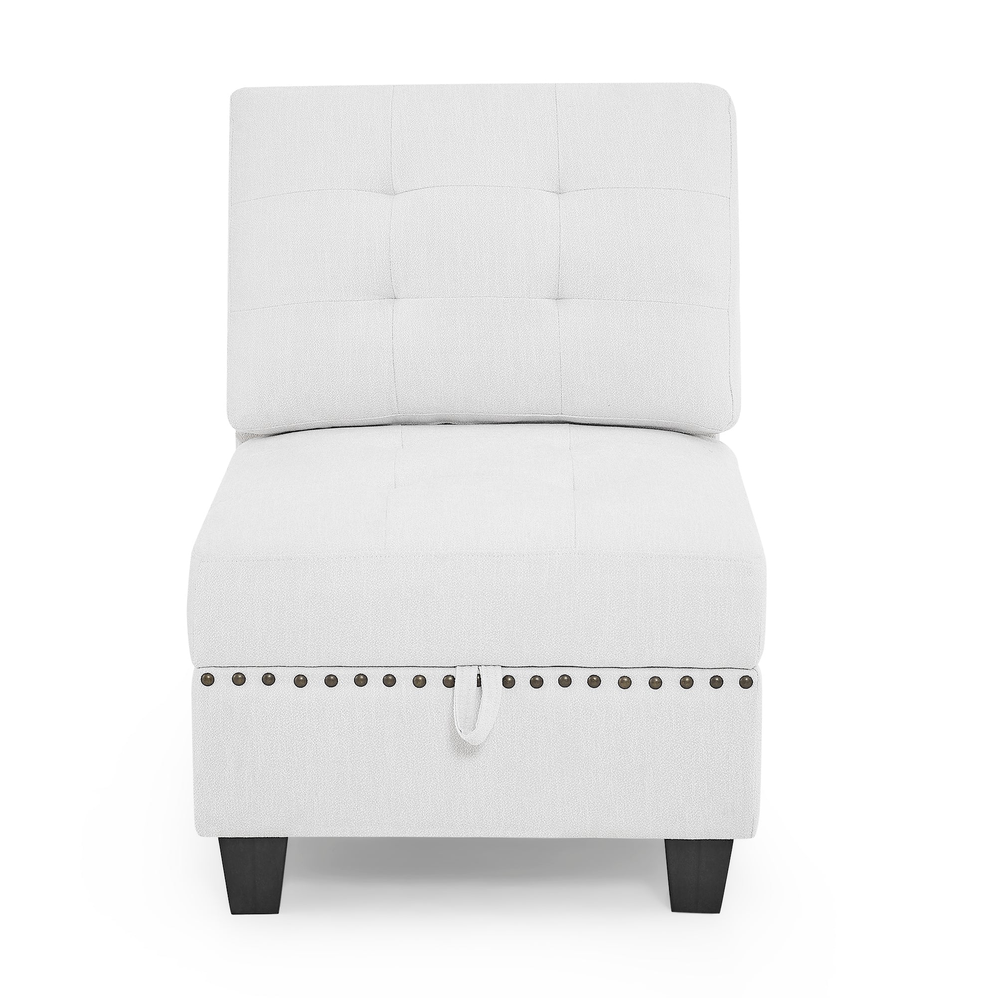 Single Chair  for Modular Sectional,Iovry(26.5"x31.5"x36")_1