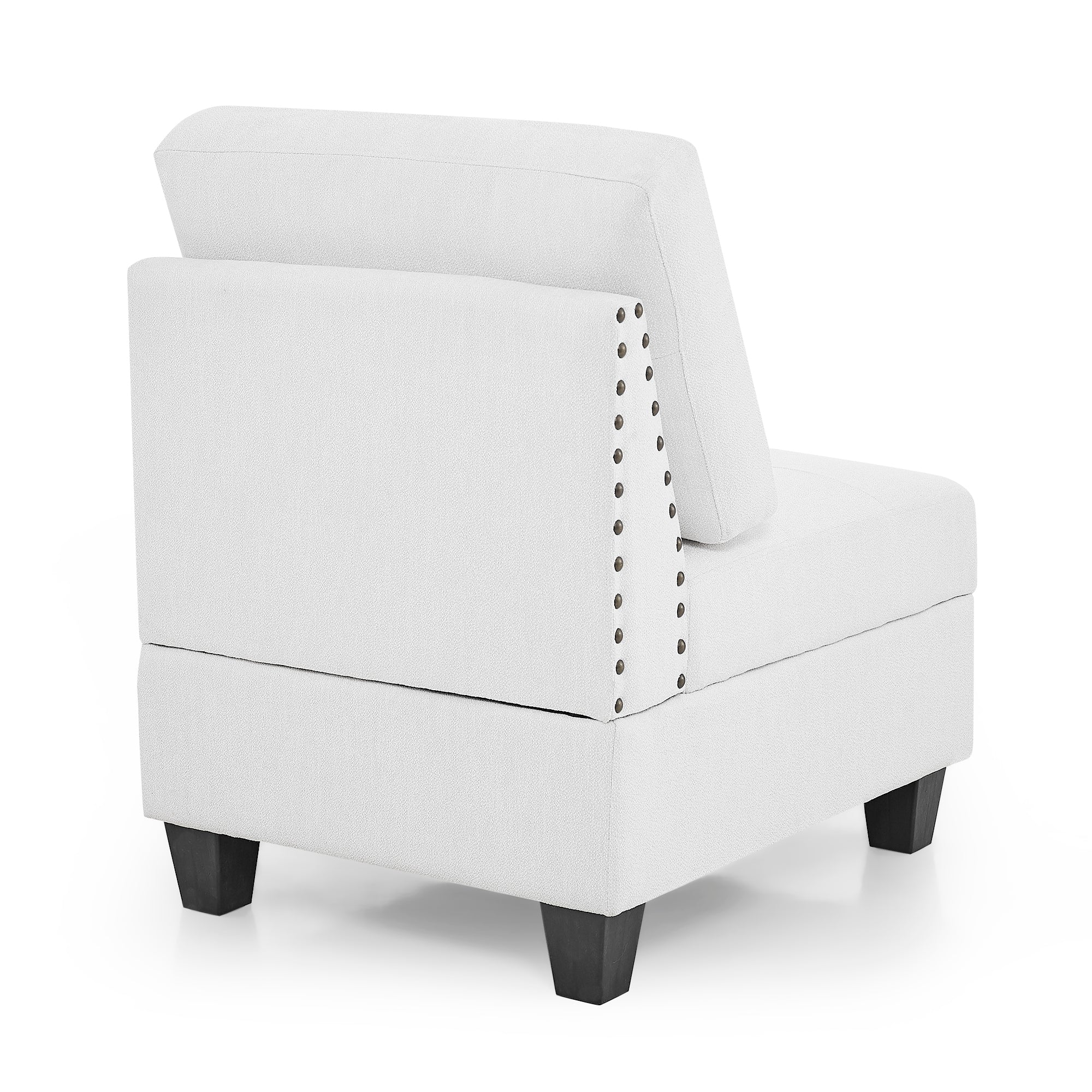 Single Chair  for Modular Sectional,Iovry(26.5"x31.5"x36")_2
