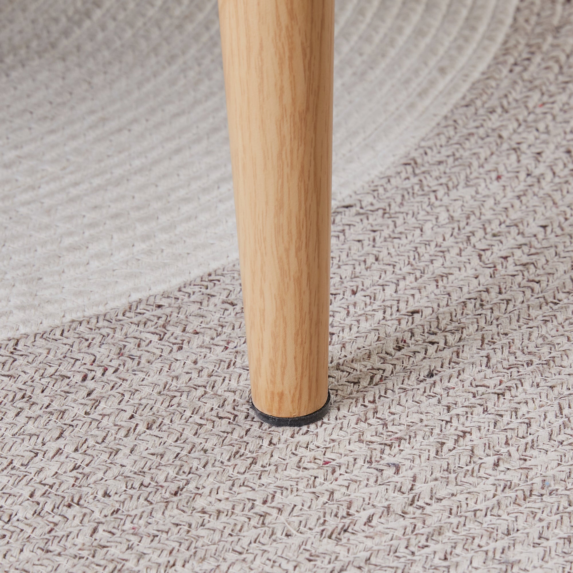 Set of 2 PU Leather Mid Century Modern Accent Armchair with Metal Frame- Black, Brown_7