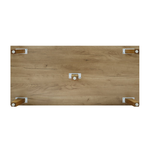 6-Drawer Dresser Storage Cabinet for Bedroom and Living Room Spaces- White Oak_14