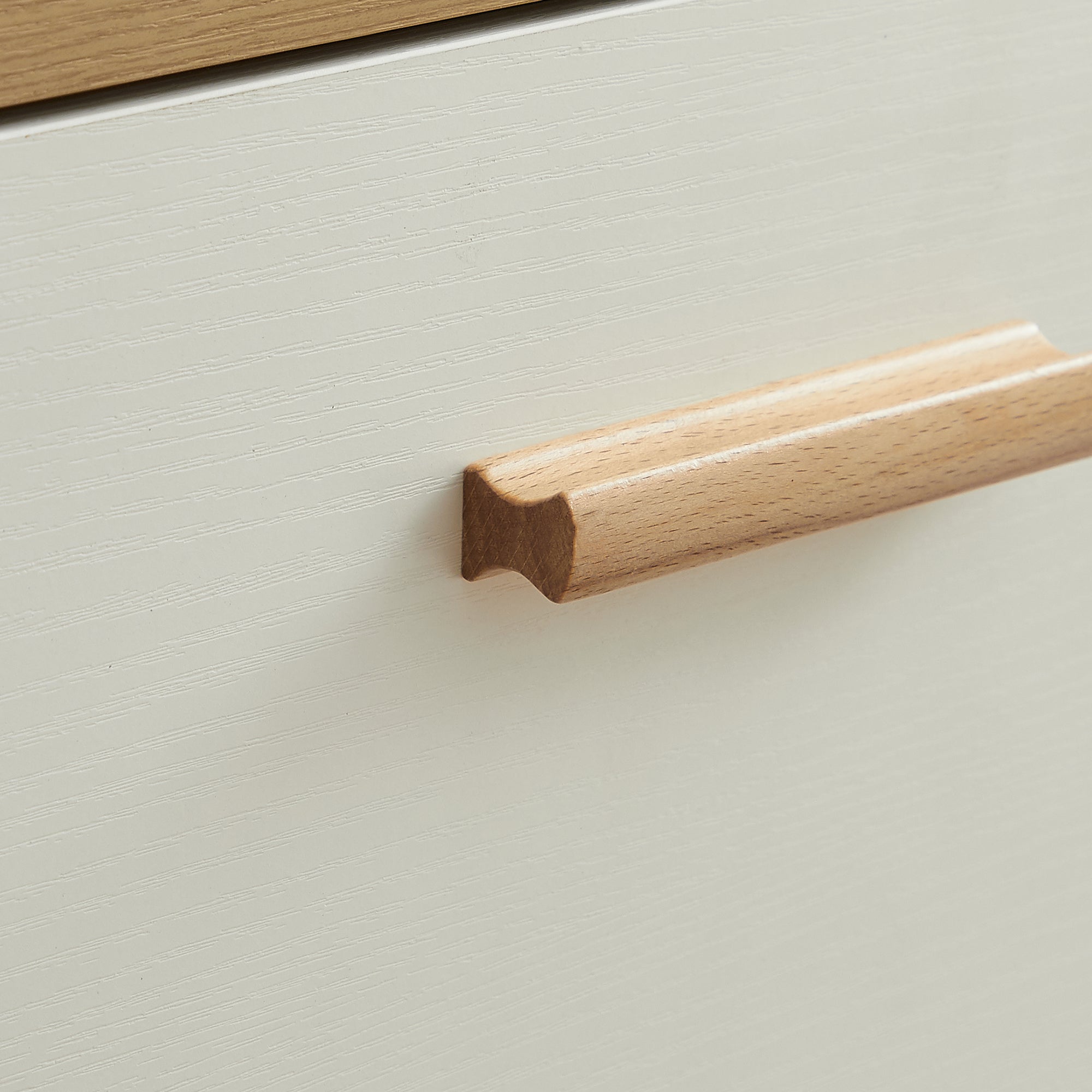 6-Drawer Dresser Storage Cabinet for Bedroom and Living Room Spaces- White Oak_9