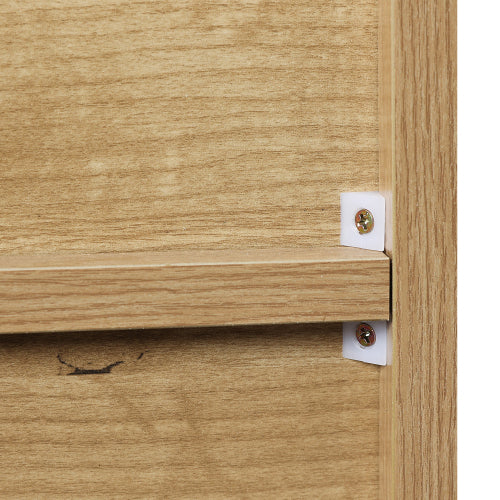 6-Drawer Dresser Storage Cabinet for Bedroom and Living Room Spaces- White Oak_16