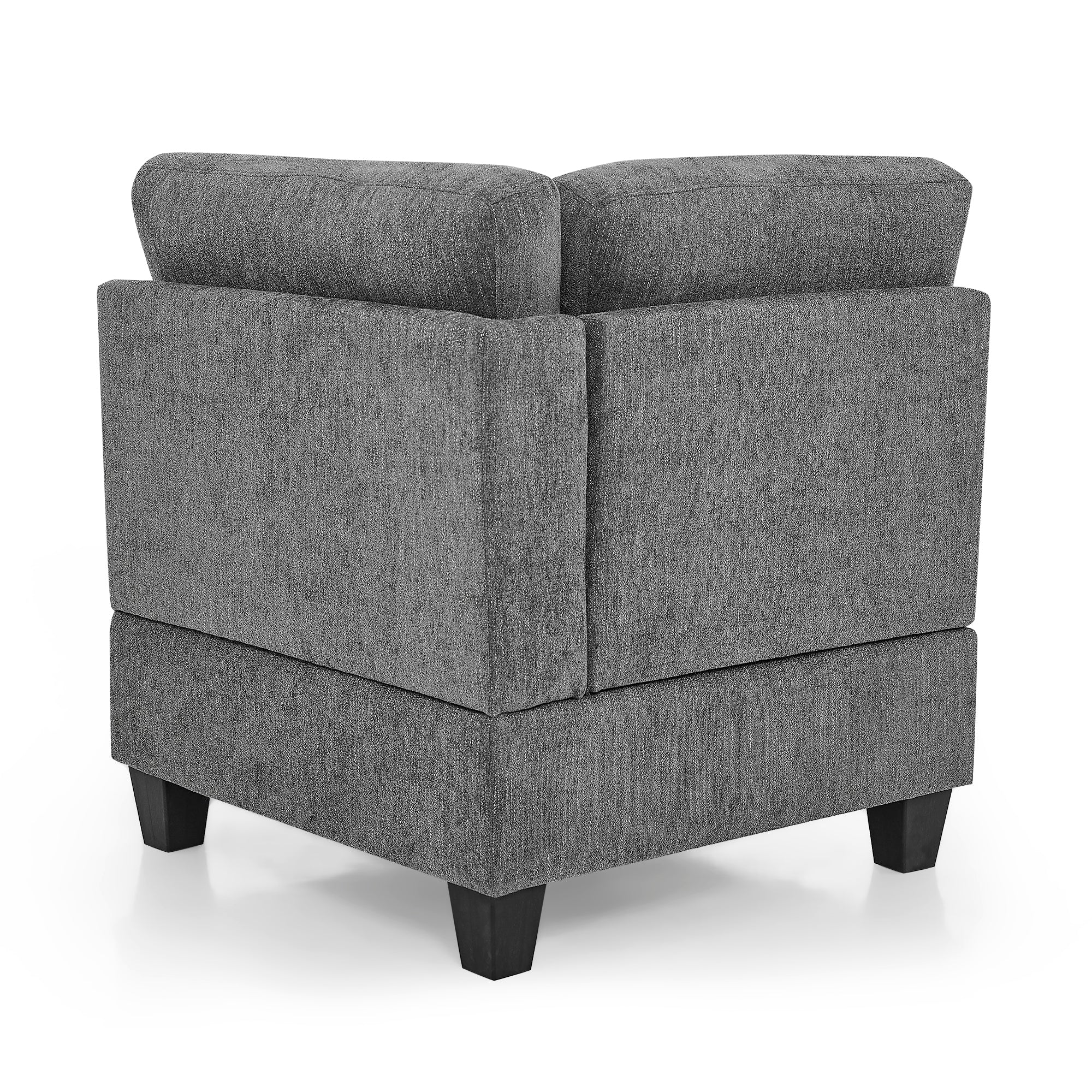 Corner Sofa for L-Shape Modular Sectional Sofa Couch Reversible Combination- Grey_3