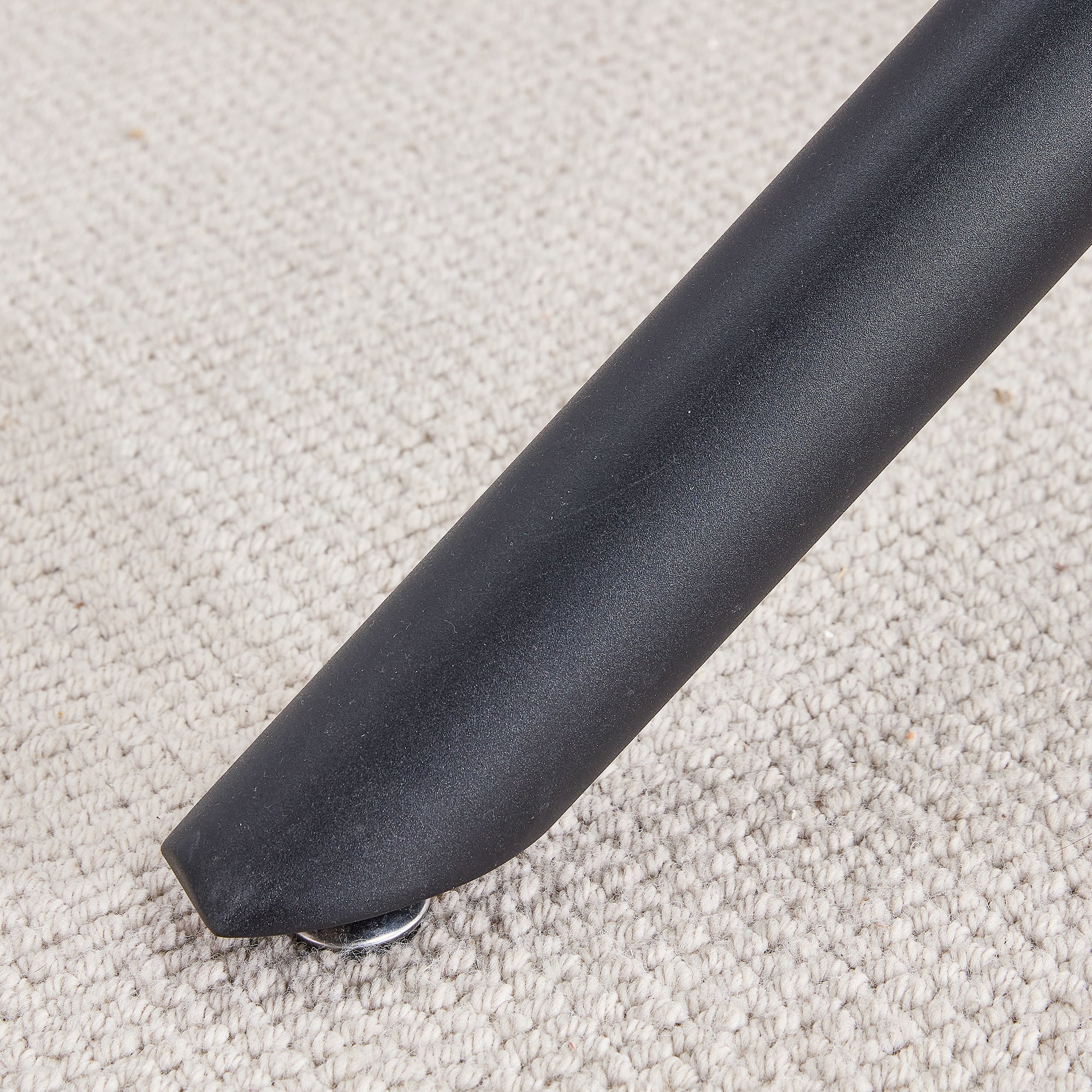 6-8 Seater Large Modern Minimalist Rectangular Glass Tabletop with Black Metal Legs_16