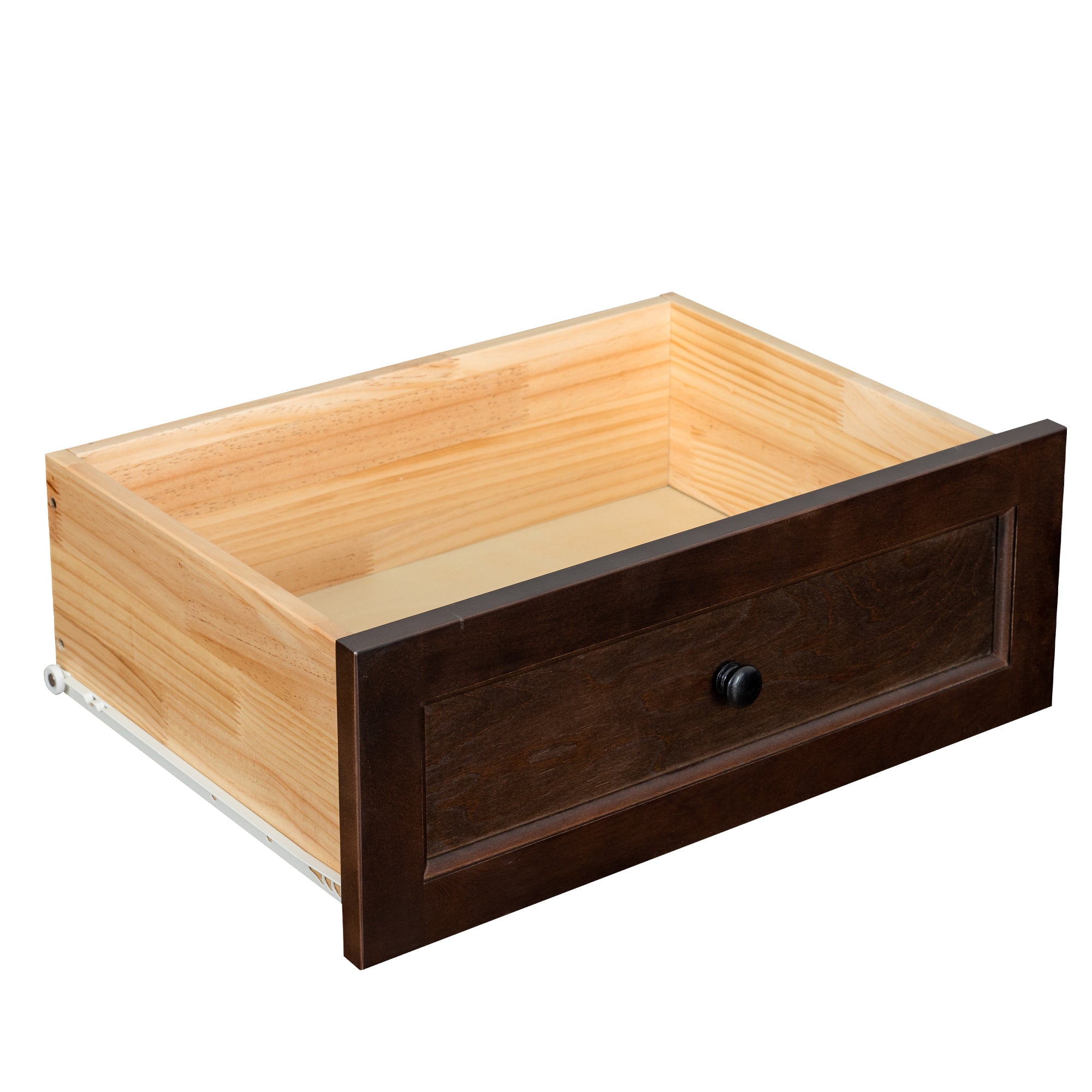 6 Drawers Wood Accent Stylish Dresser Chest and Storage Organizer in Auburn_14