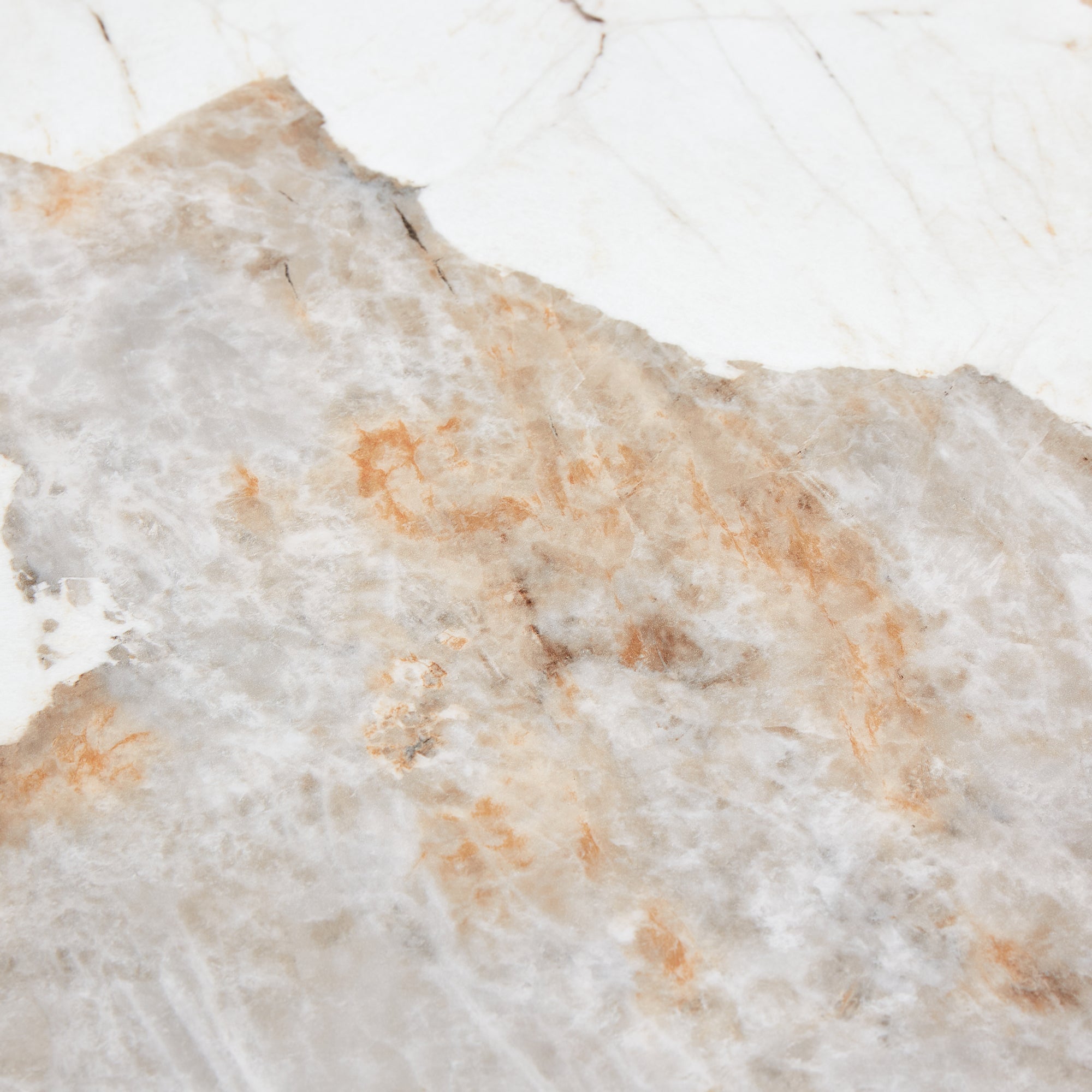 6-8 Seater Modern Kitchen Dining Table Rectangular Marble Glass Table Top with Metal Legs_20