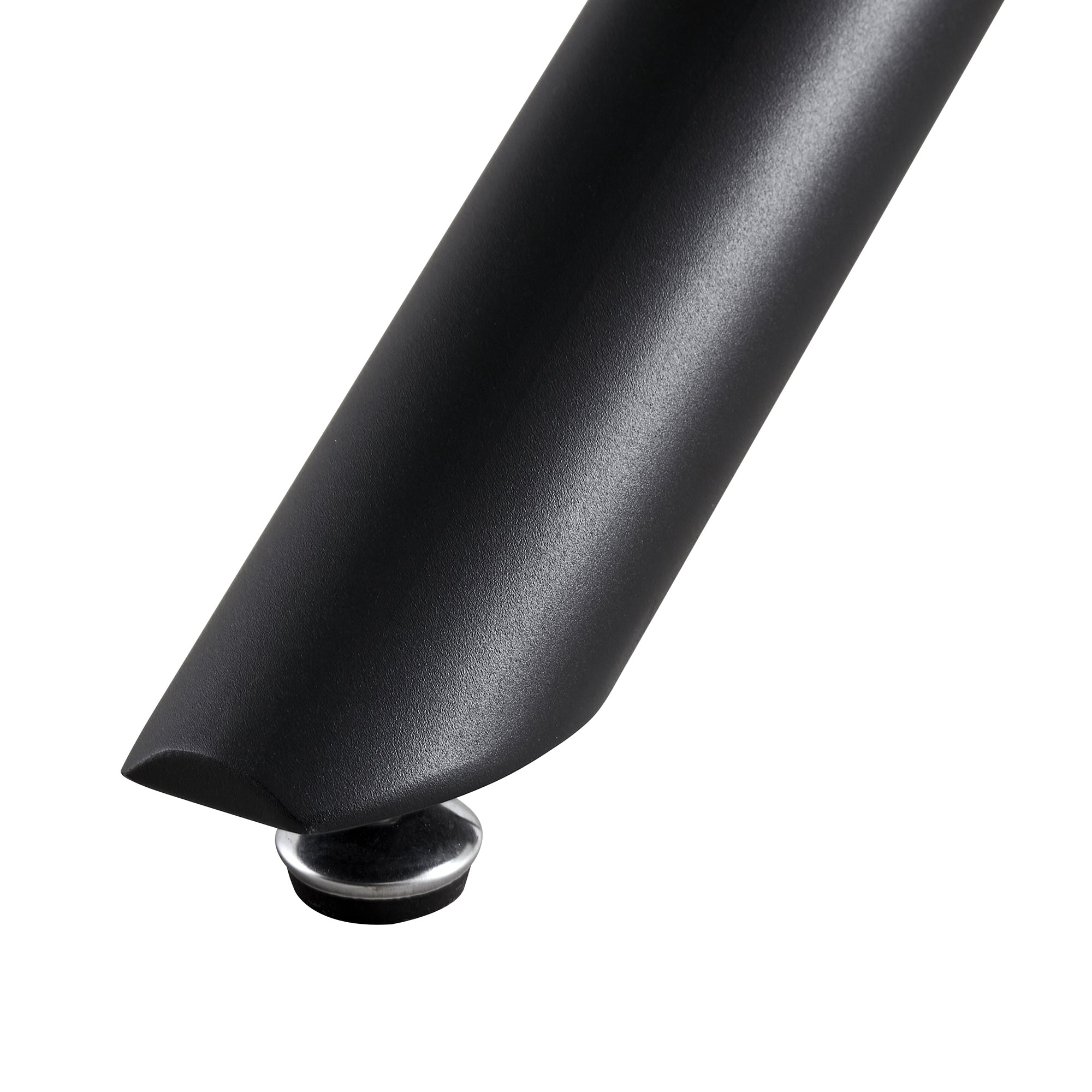 6-8 Seater Modern Kitchen Dining Table Rectangular Marble Glass Table Top with Metal Legs_12