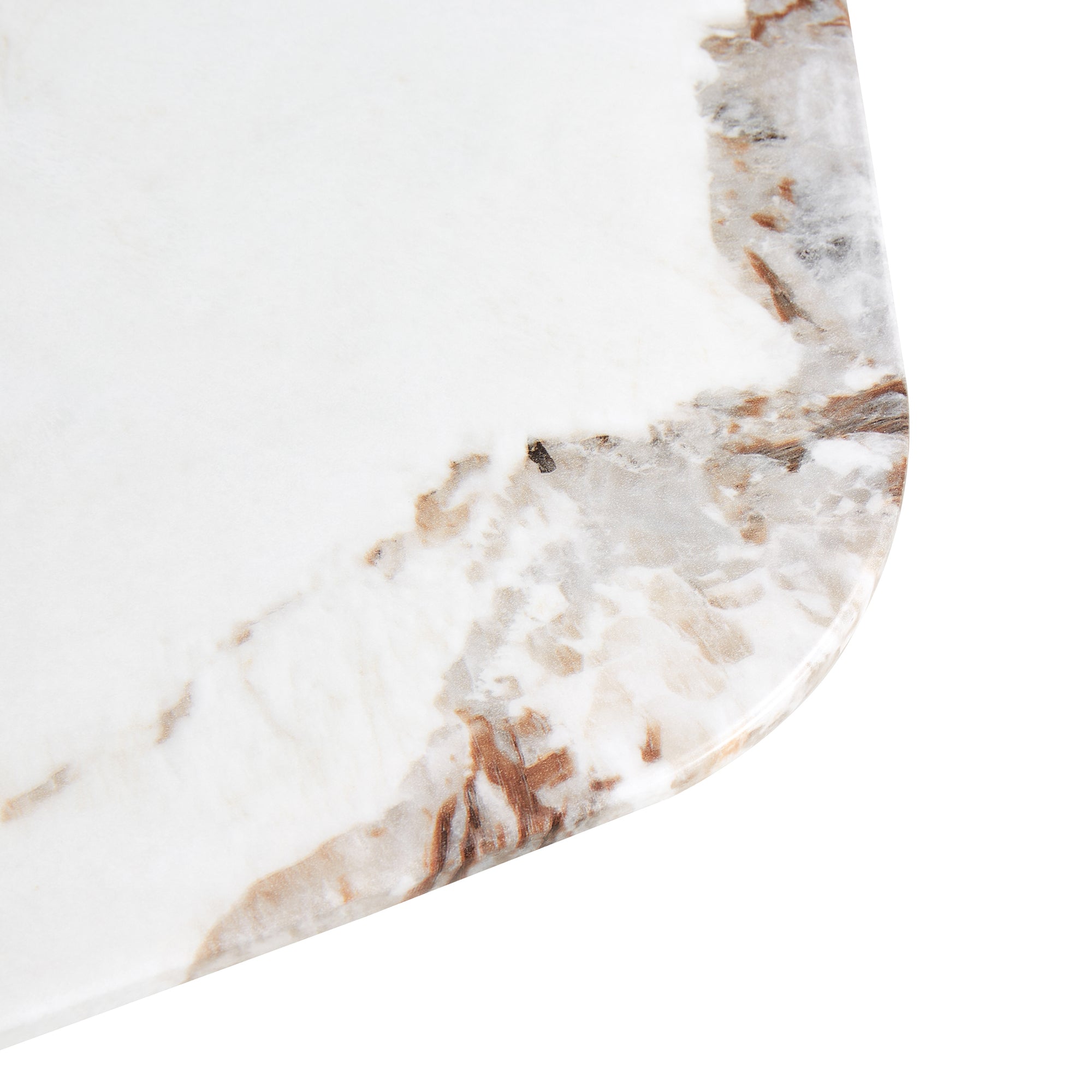 6-8 Seater Modern Kitchen Dining Table Rectangular Marble Glass Table Top with Metal Legs_14