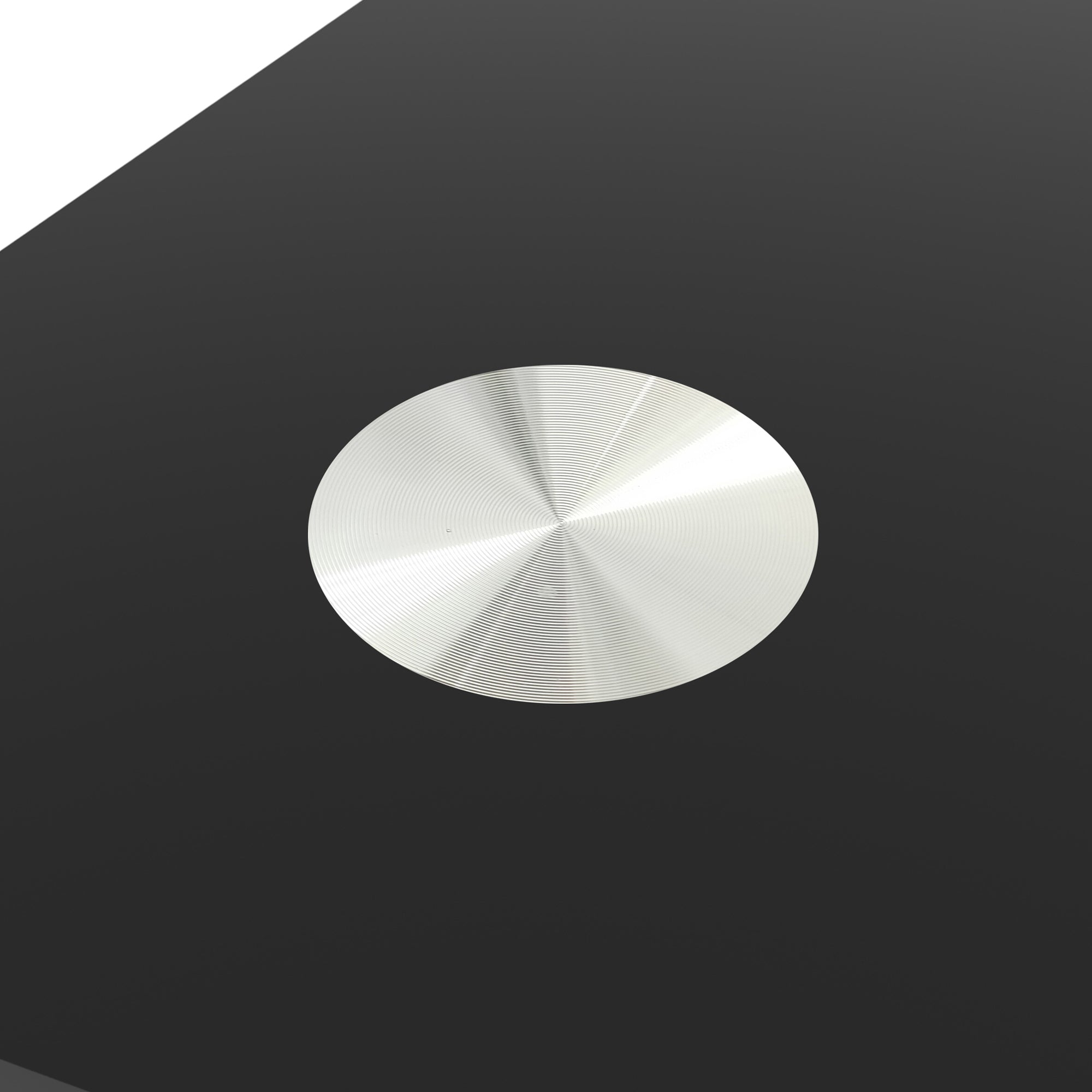 Set of 7 6 Seater Tempered Glass Dining Table and Faux Leather Chair Set- Black_8