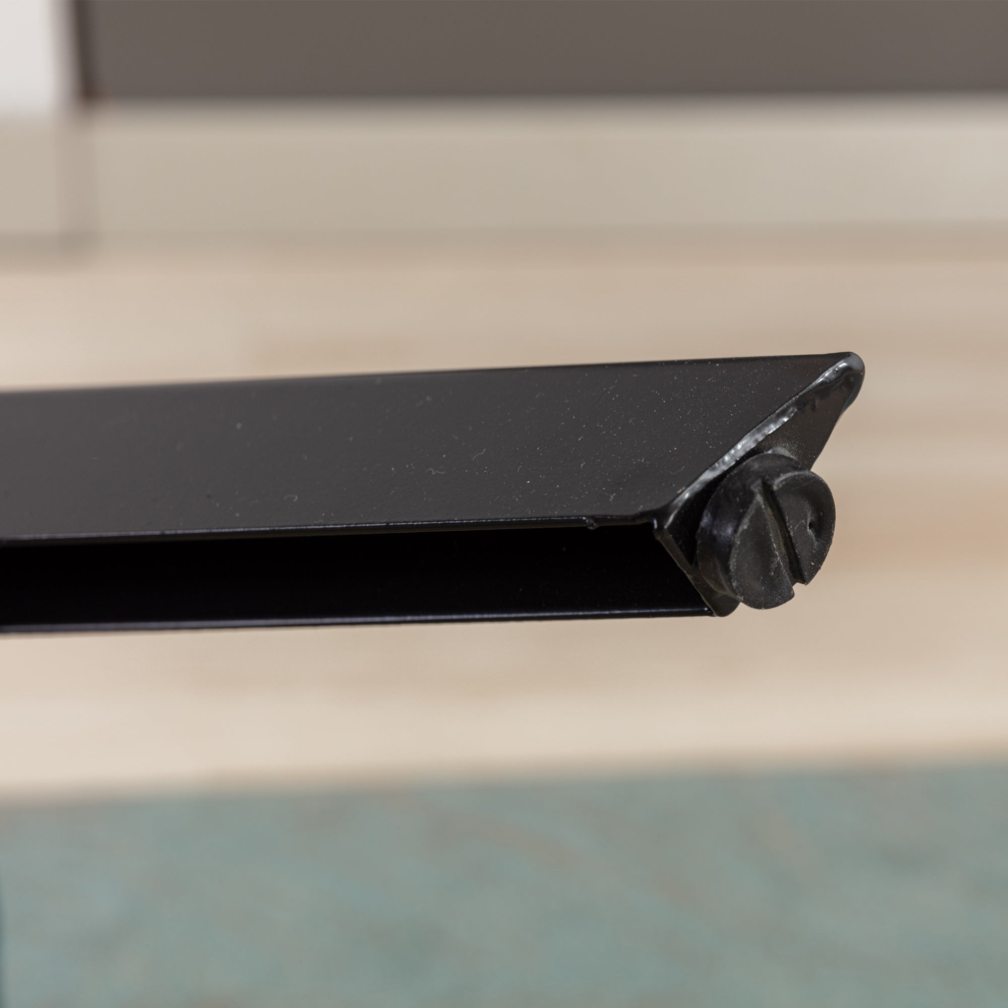 Modern Velvet Fabric Ottoman Lounge Chair with Metal Legs & Footrest Set- Pink_7