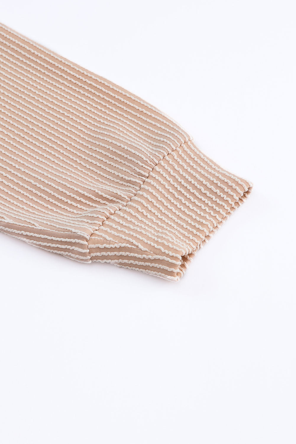 Wholesale Black Color Block Corduroy Long Sleeve Tops.