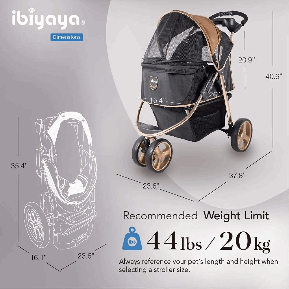 3 wheel dog stroller uk 3 Wheel Pet Stroller – ModernMazing