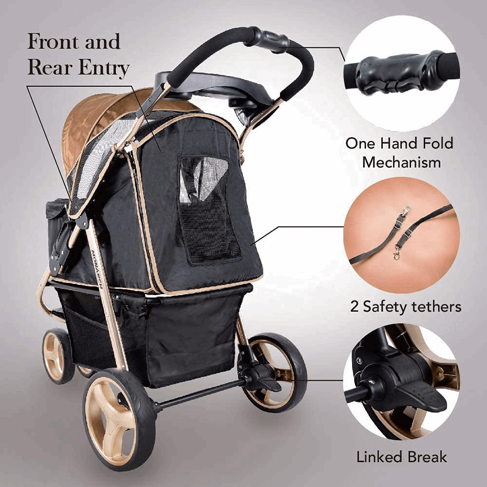 3 Wheel Pet Stroller 