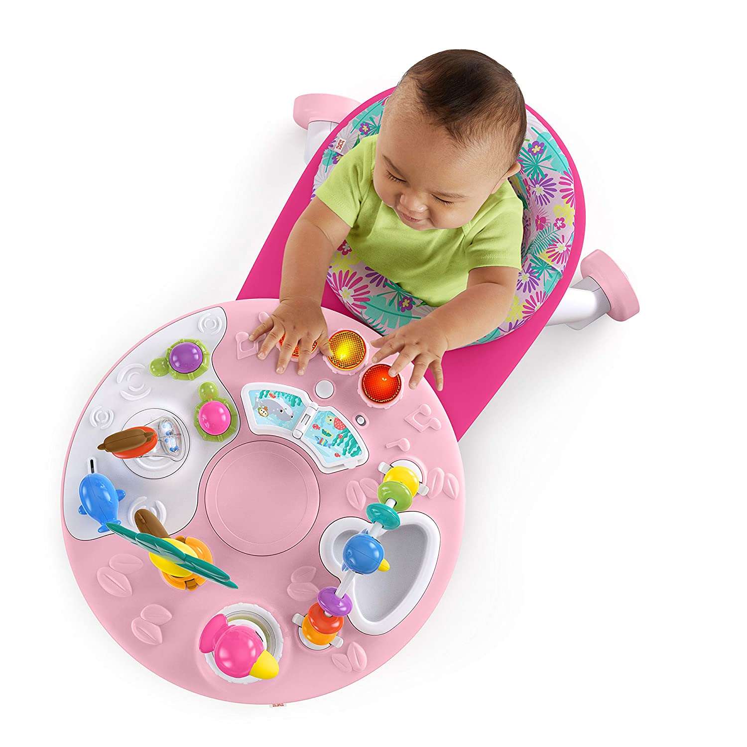 2-In-1 Walk-Around Baby Activity Center & Table