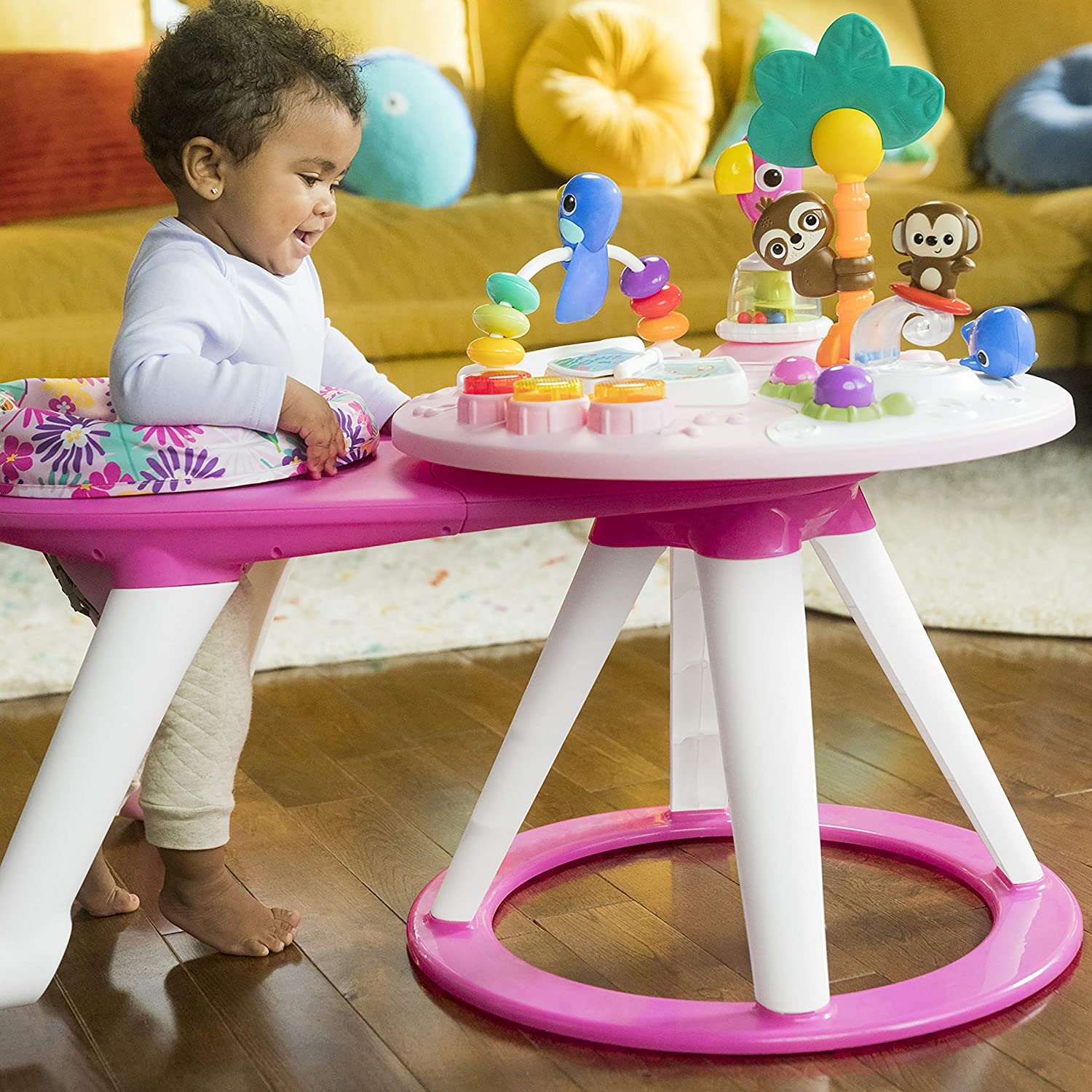 2-In-1 Walk-Around Baby Activity Center & Table