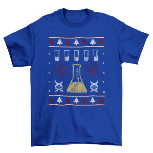Science ugly sweater t-shirt