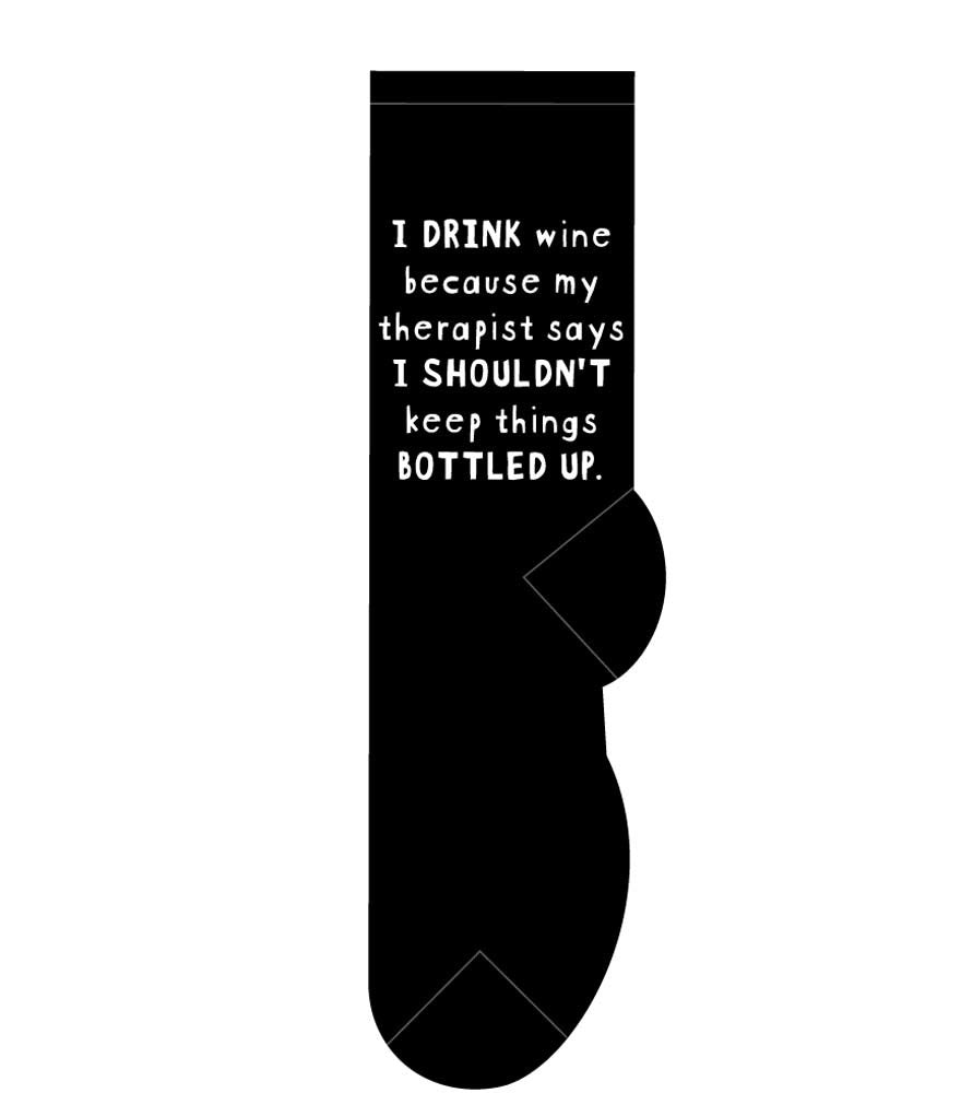 Black What'd You Say? Sox 5 PACK featuring white text that reads "The first 5 days after the weekend are the hardest," presented vertically.