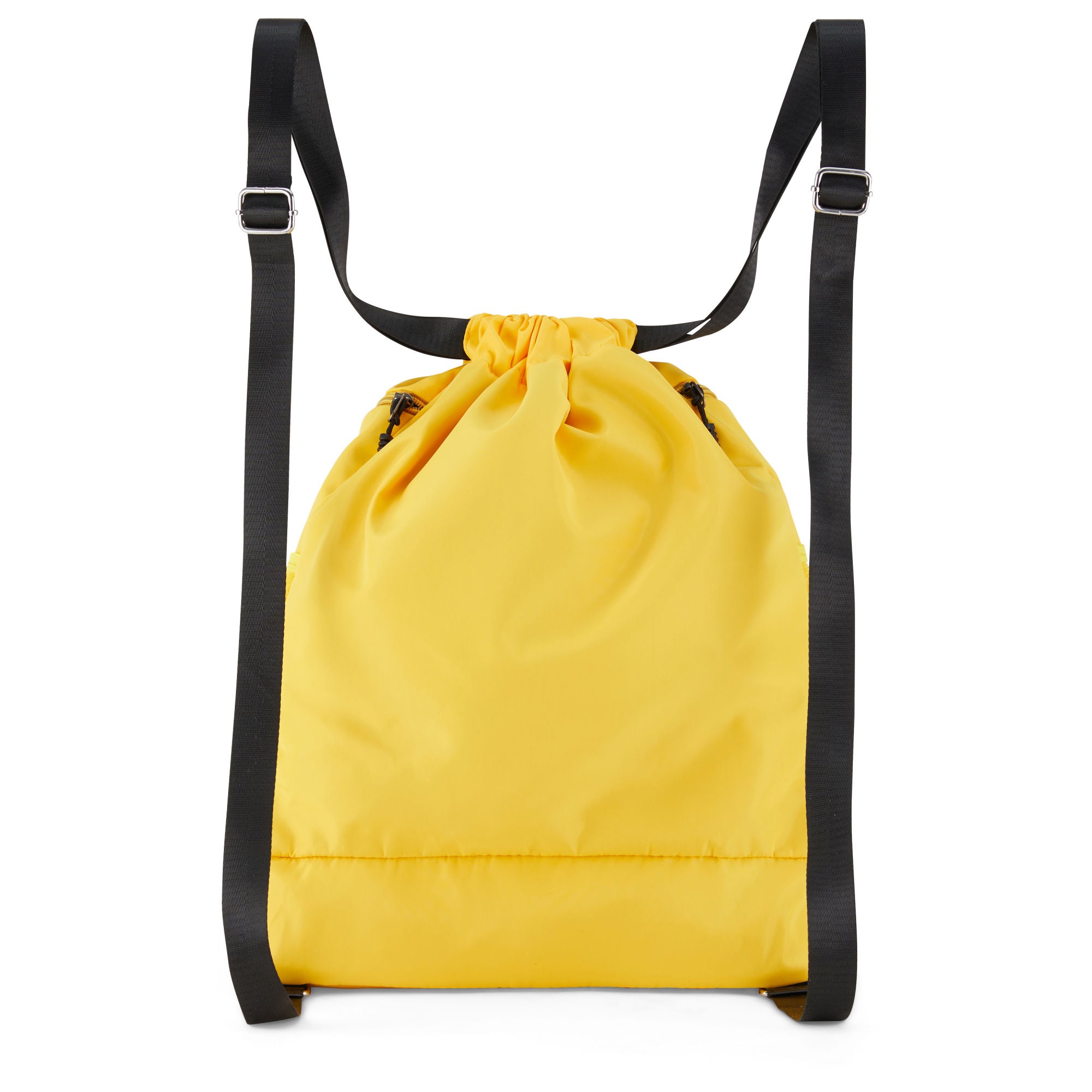 Clarissa GO Bag with a white airplane and suitcase icon, featuring an external pocket and a purple smartphone in a side holder.