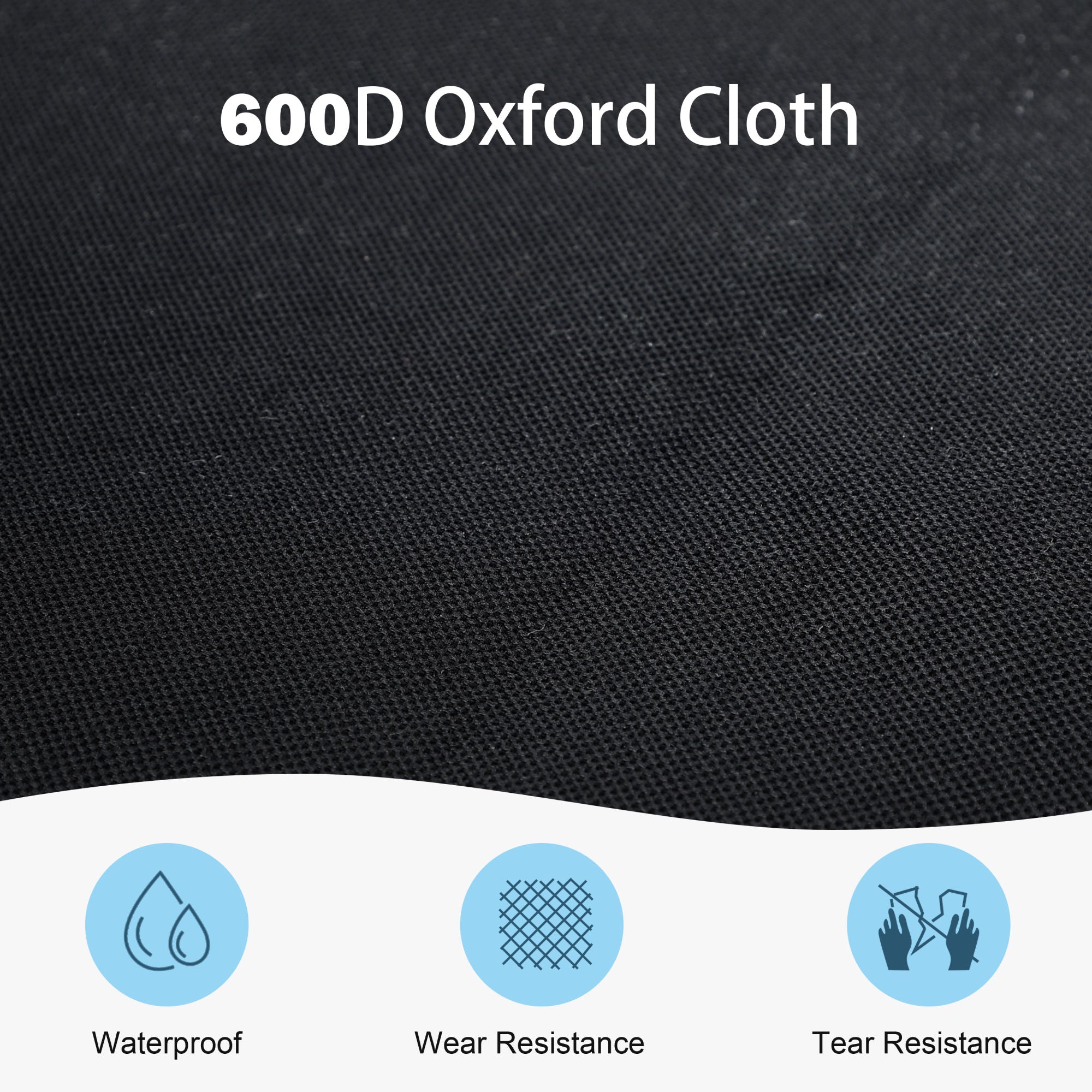 YSSOA Folding Camping Stool with a metal frame, isolated on a white background.